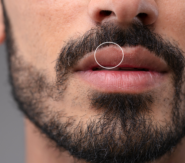 Mimik Lippe